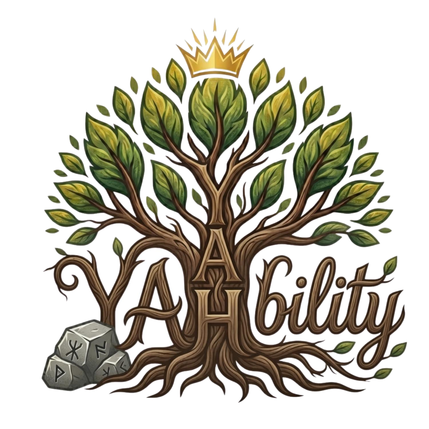 YAHbility, a crowned tree with deep roots